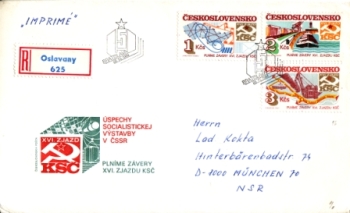 FDC 2668 / 2670 - CZ 1984 10 002 ●